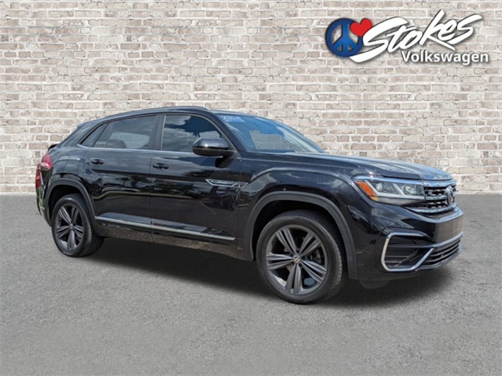 Certified 2021 Volkswagen Atlas Cross Sport 3.6L V6 SE w/Technology R-Line 4MOTION SUV