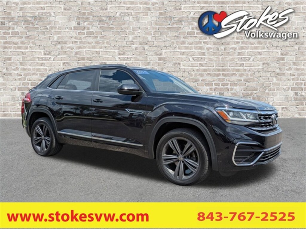 Certified 2021 Volkswagen Atlas Cross Sport 3.6L V6 SE w/Technology R-Line 4MOTION SUV