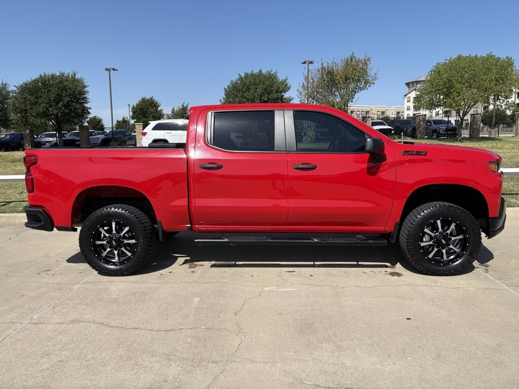 Used 2021 Chevrolet Silverado 1500 Custom Trail Boss Truck Crew Cab