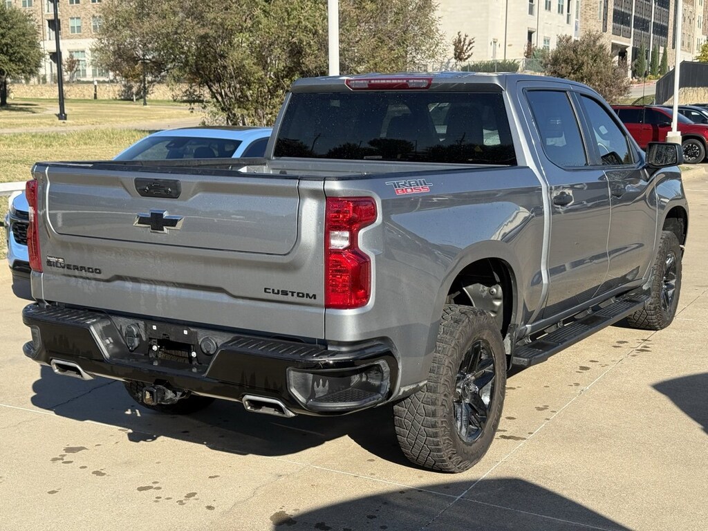 Used 2024 Chevrolet Silverado 1500 Custom Trail Boss Truck Crew Cab