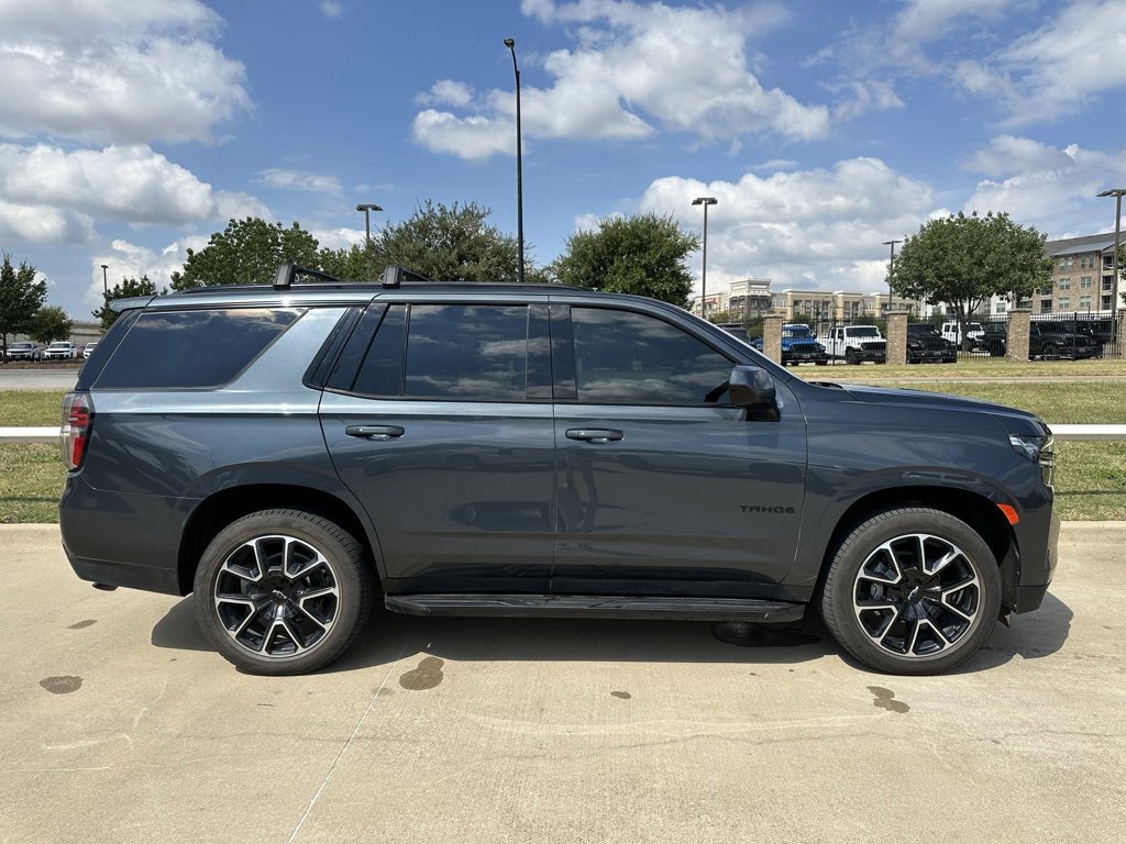 Used 2021 Chevrolet Tahoe RST with VIN 1GNSKRKDXMR373014 for sale in Frisco, TX