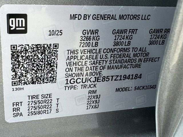 New 2026 Sterling Gray Metallic Chevrolet High Country image 27