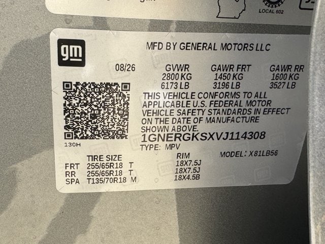 2027 Chevrolet Traverse LT - Photo 27