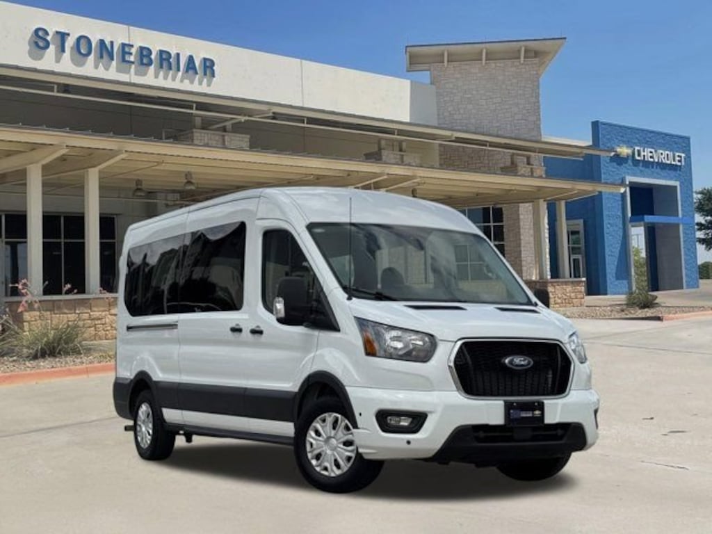 Used 2025 Ford Transit-350 Passenger Van XLT Wagon Medium Roof Van