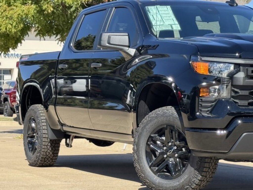 New 2026 Chevrolet Silverado 1500 Custom Trail Boss Truck Crew Cab