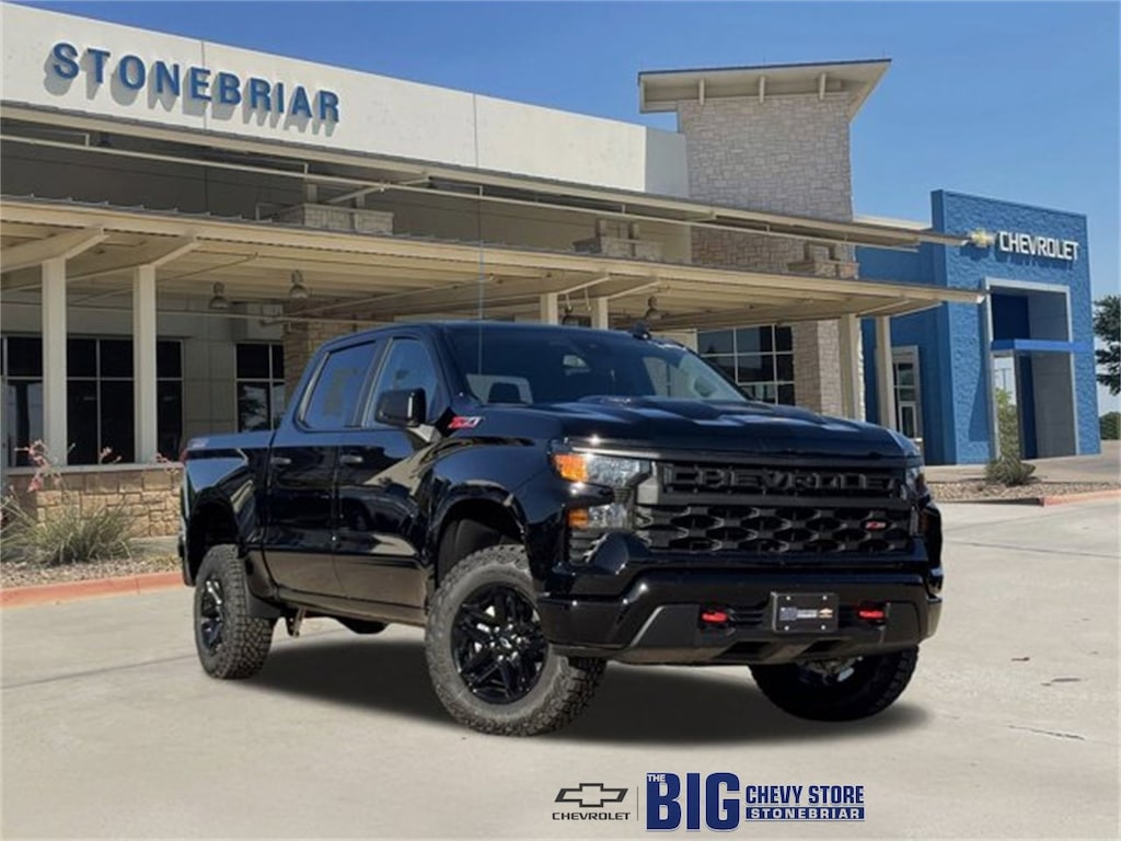 New 2026 Chevrolet Silverado 1500 Custom Trail Boss Truck Crew Cab
