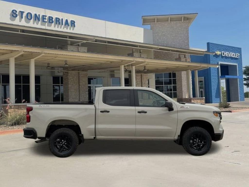 New 2026 Chevrolet Silverado 1500 Custom Trail Boss Truck Crew Cab
