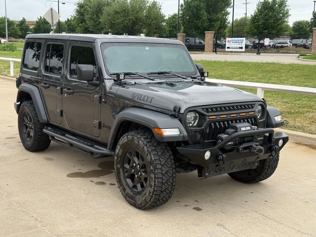 Used 2022 Jeep Wrangler Unlimited Willys 4x4 SUV