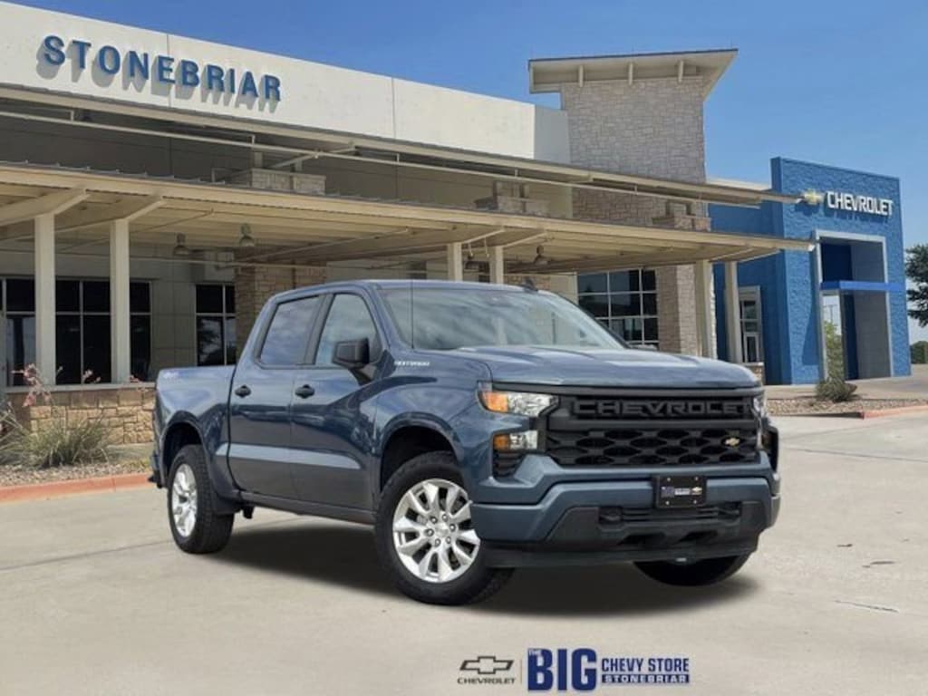 Used 2024 Chevrolet Silverado 1500 Custom Truck Crew Cab