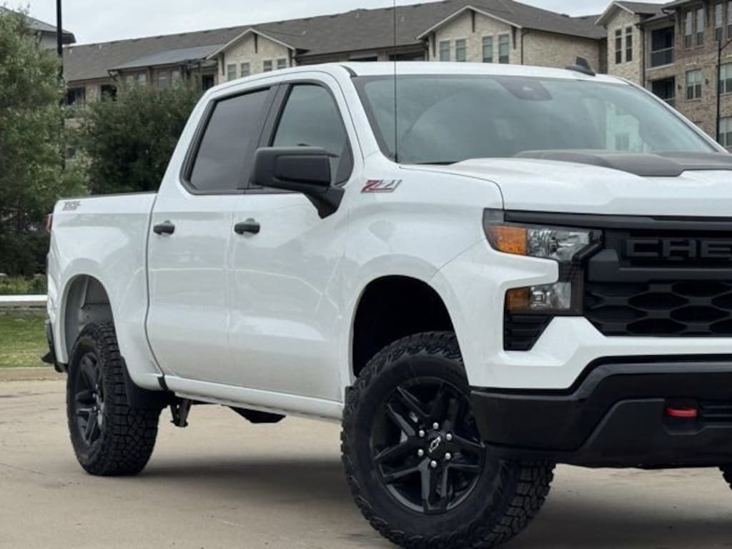 New 2026 Chevrolet Silverado 1500 Custom Trail Boss Truck Crew Cab