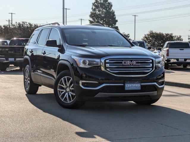 Certified 2019 GMC Acadia SLE-2 with VIN 1GKKNLLS4KZ154108 for sale in Frisco, TX