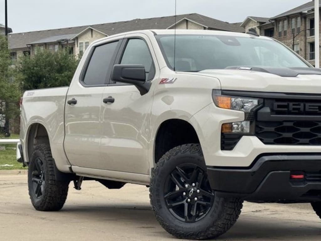 New 2026 Chevrolet Silverado 1500 Custom Trail Boss Truck Crew Cab