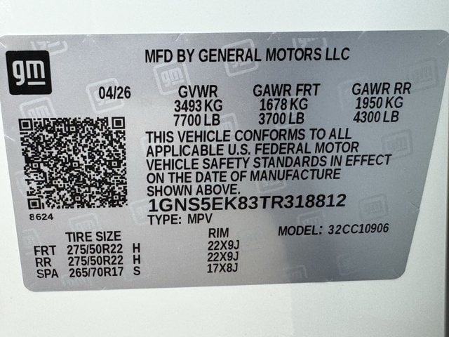 2026 Chevrolet Suburban RST - Photo 29