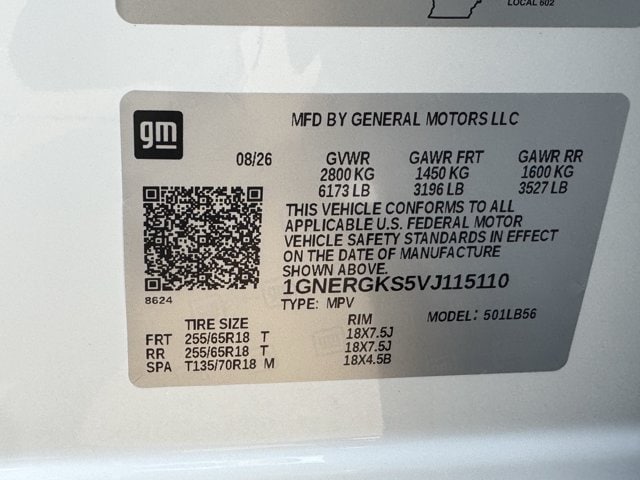 2027 Chevrolet Traverse LT - Photo 27