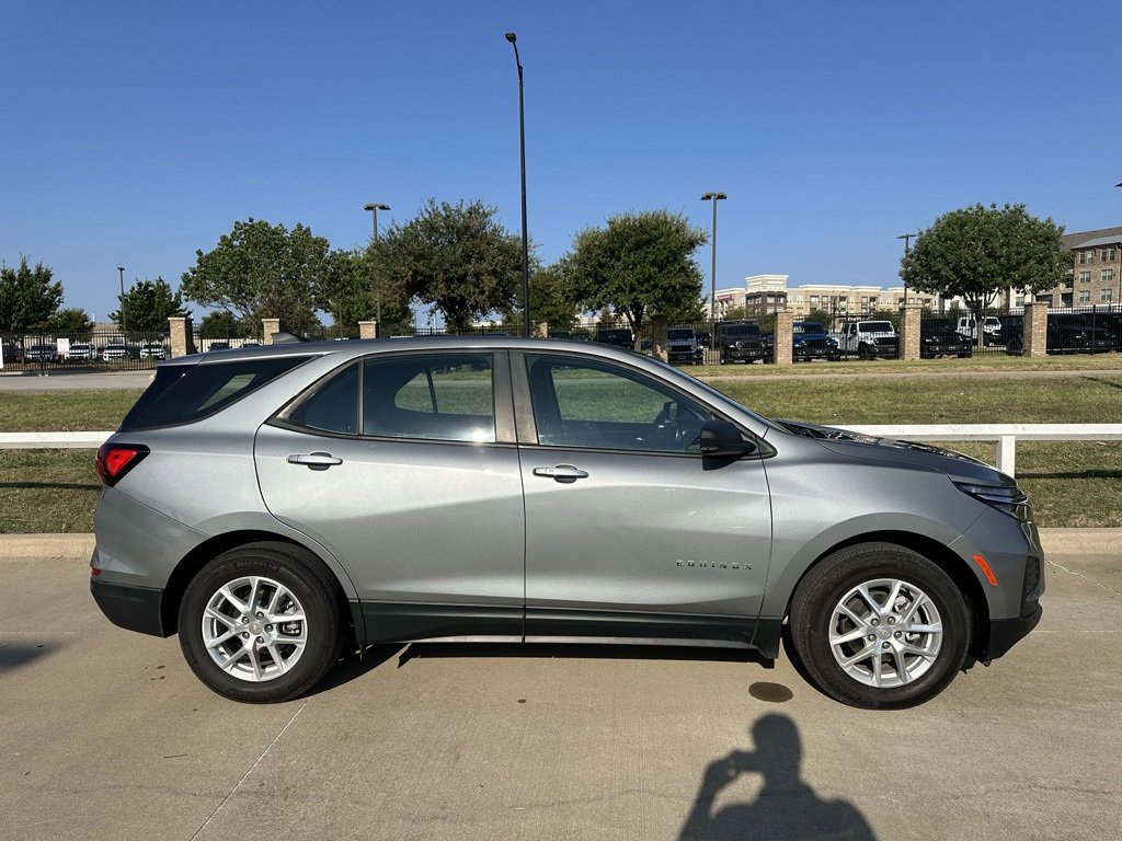 Used 2023 Chevrolet Equinox LS with VIN 3GNAXHEG3PL158745 for sale in Frisco, TX