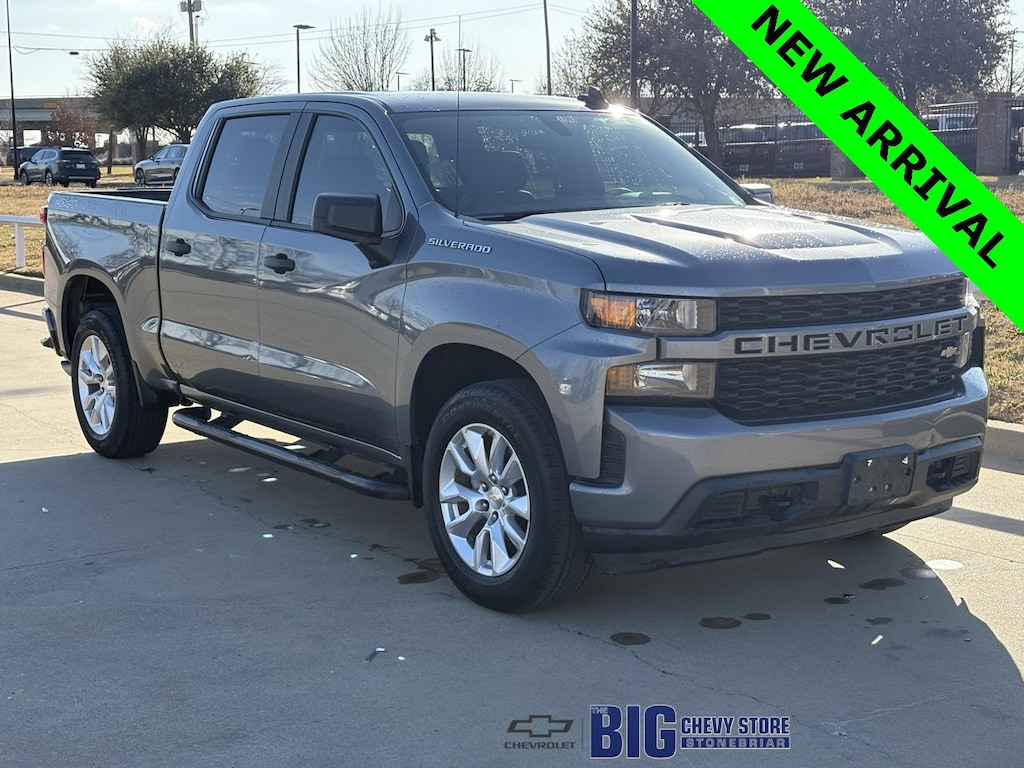 Used 2020 Chevrolet Silverado 1500 Custom Truck Crew Cab