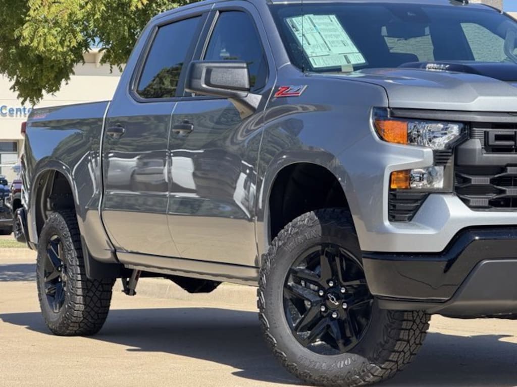New 2026 Chevrolet Silverado 1500 Custom Trail Boss Truck Crew Cab