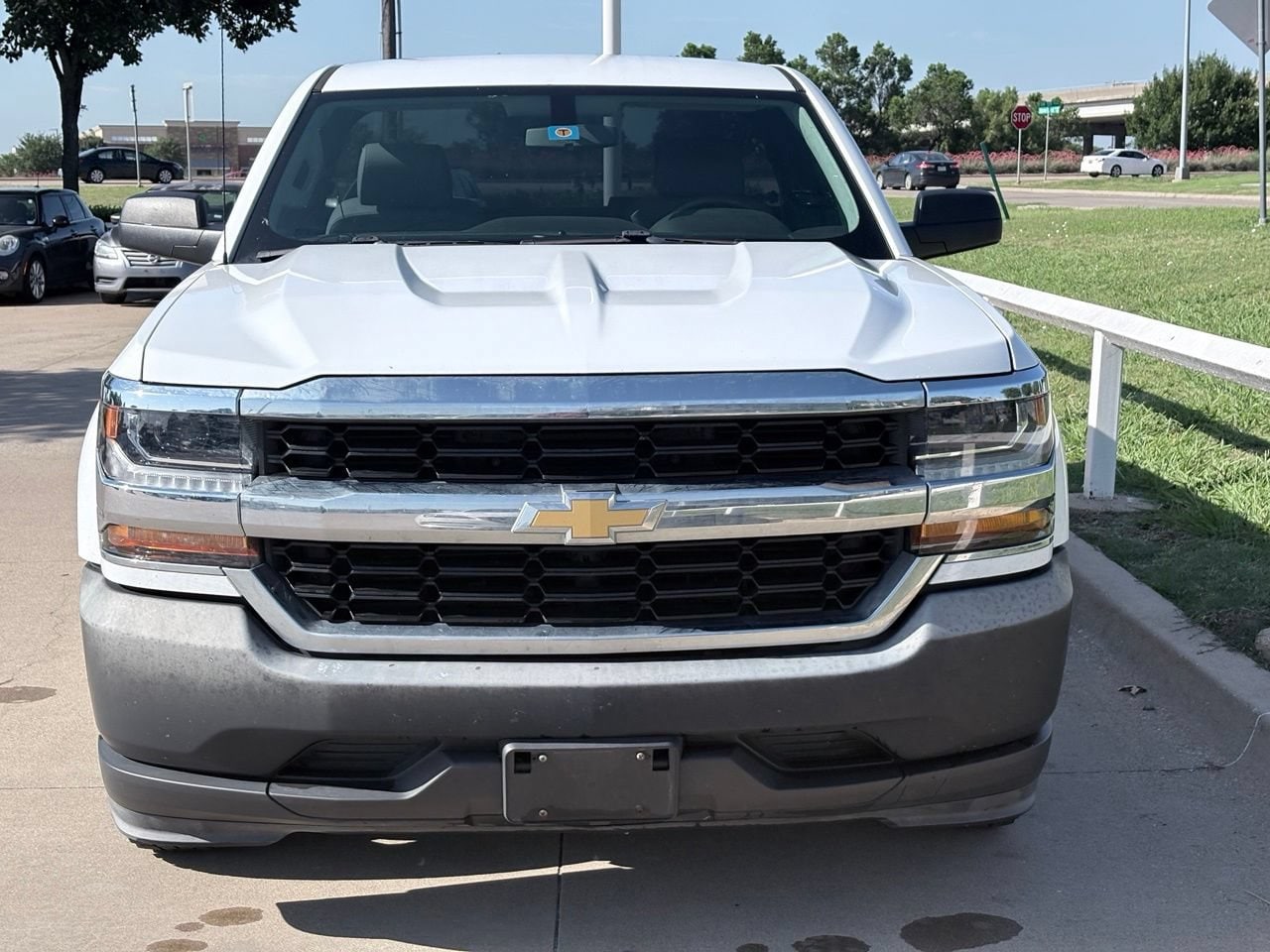 Used 2018 Chevrolet Silverado 1500 Work Truck 1WT with VIN 1GCNCNEHXJZ212930 for sale in Frisco, TX