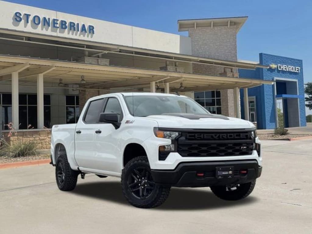 New 2026 Chevrolet Silverado 1500 Custom Trail Boss Truck Crew Cab