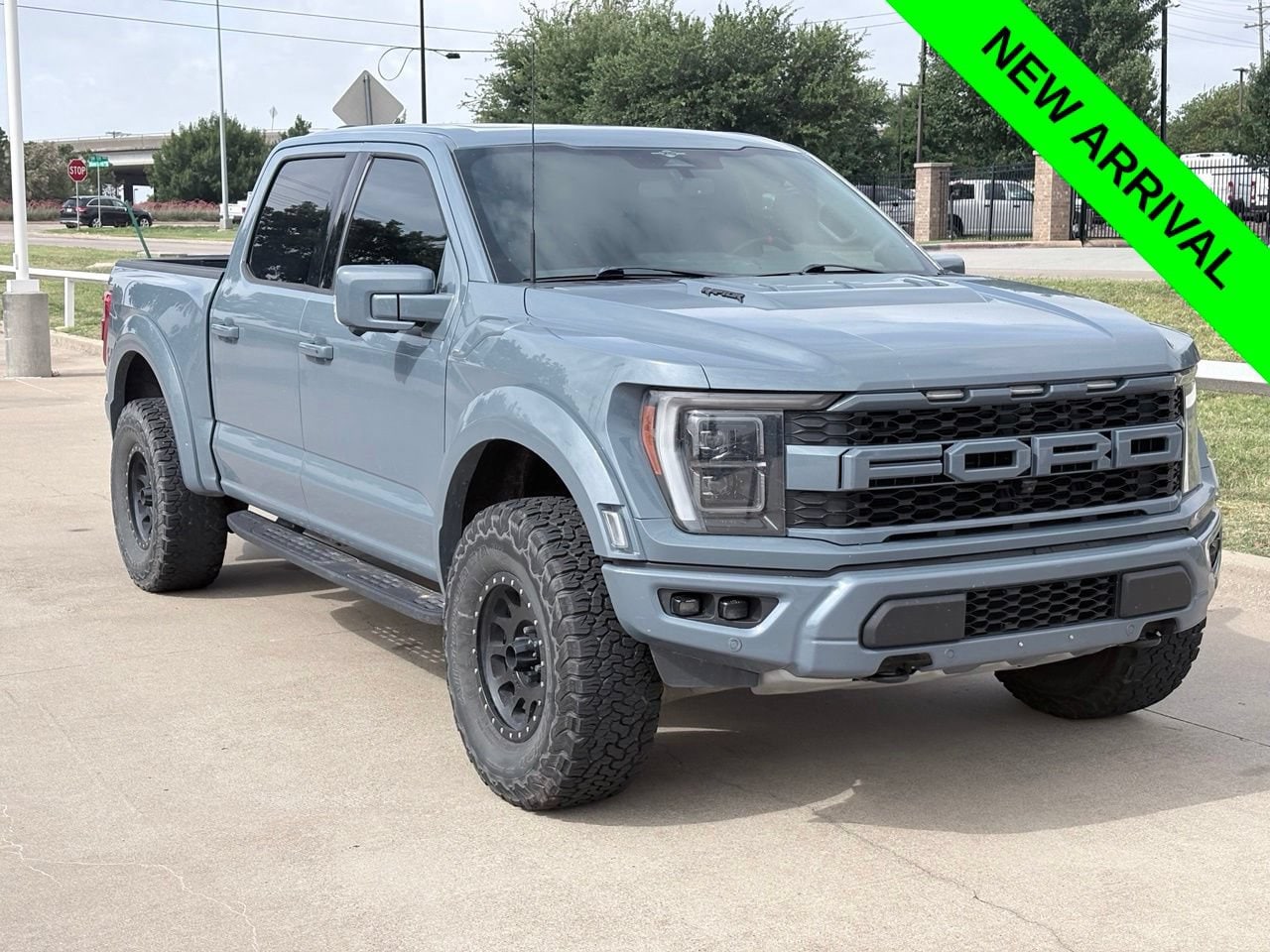 Gray 2023 Ford F-150 Pickup Truck Four-Wheel Drive Automatic