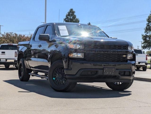 Used 2022 Chevrolet Silverado 1500 Limited Custom with VIN 1GCPWBEK6NZ226758 for sale in Frisco, TX