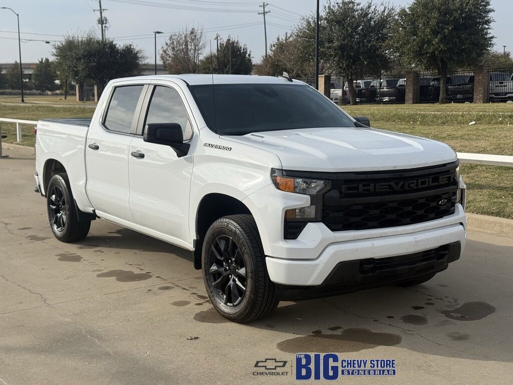 Used 2025 Chevrolet Silverado 1500 Custom Truck Crew Cab