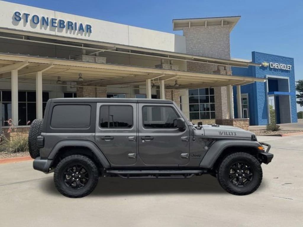 Used 2022 Jeep Wrangler Unlimited Willys 4x4 SUV