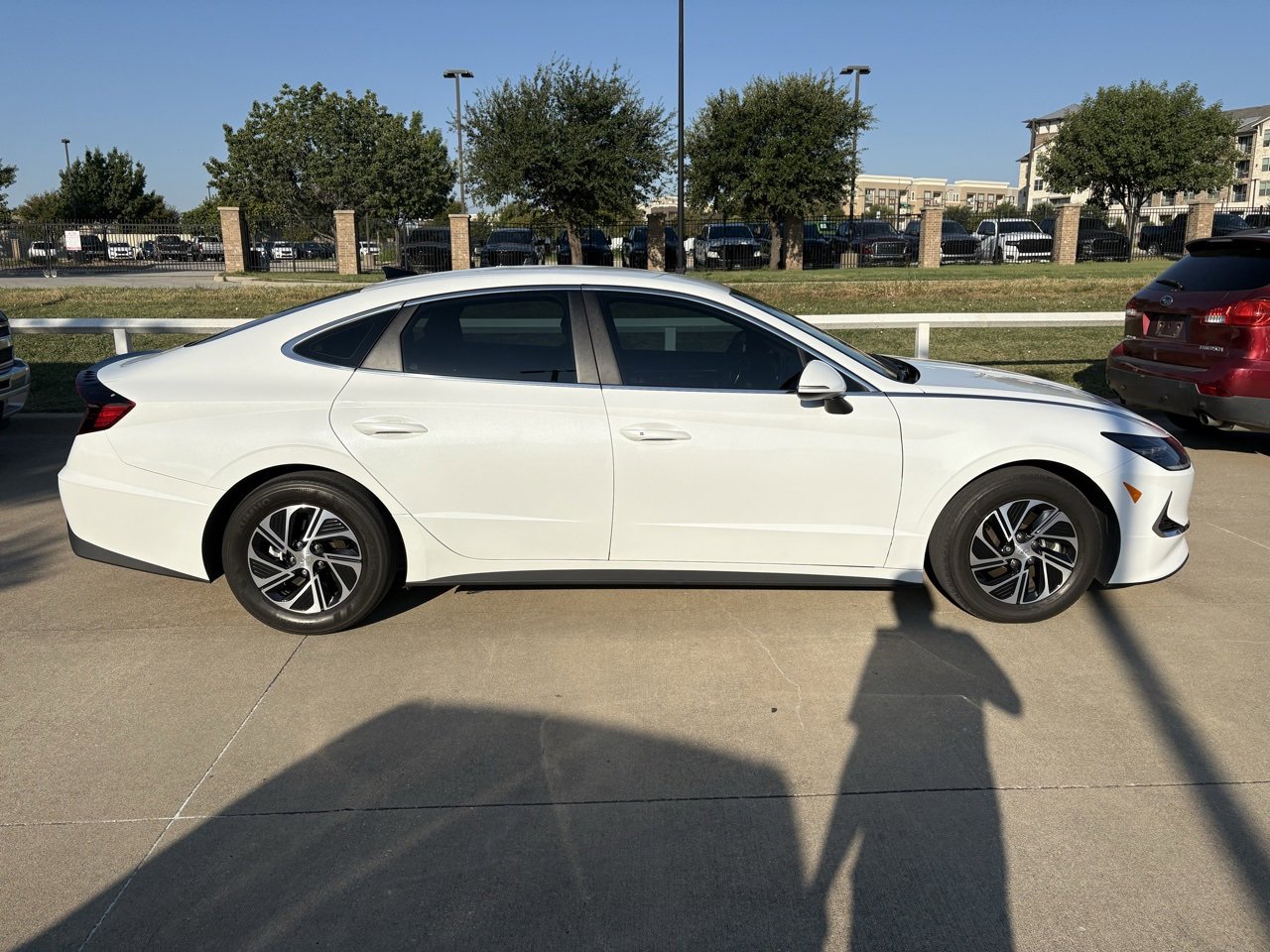 2023 Hyundai Sonata Hybrid Blue photo 3
