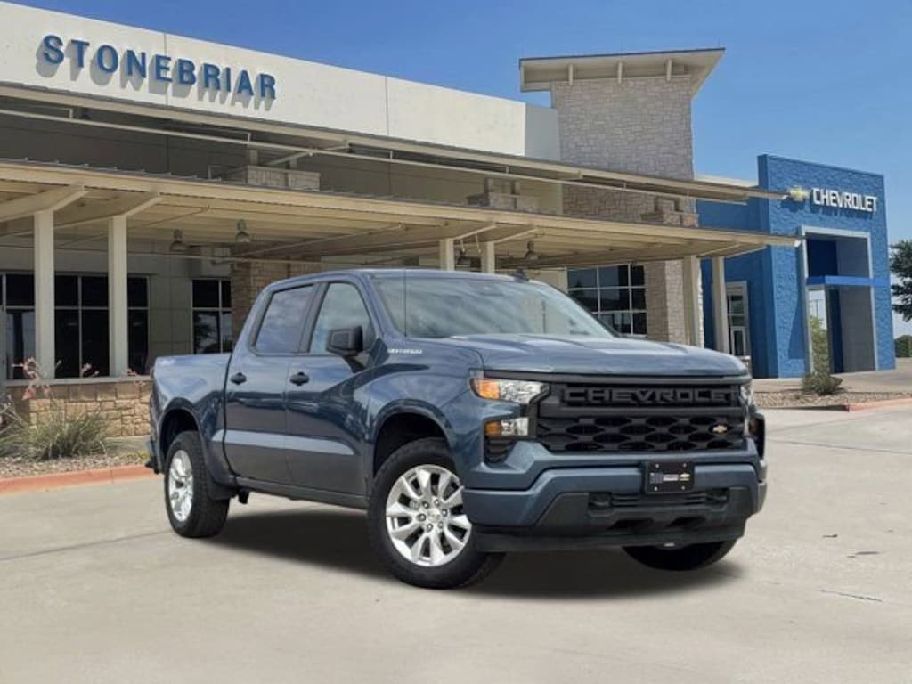 Used 2024 Chevrolet Silverado 1500 Custom Truck Crew Cab