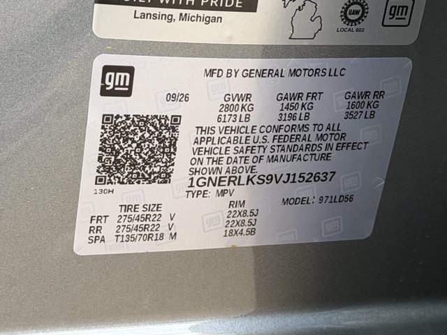 2027 Chevrolet Traverse RS - Photo 27