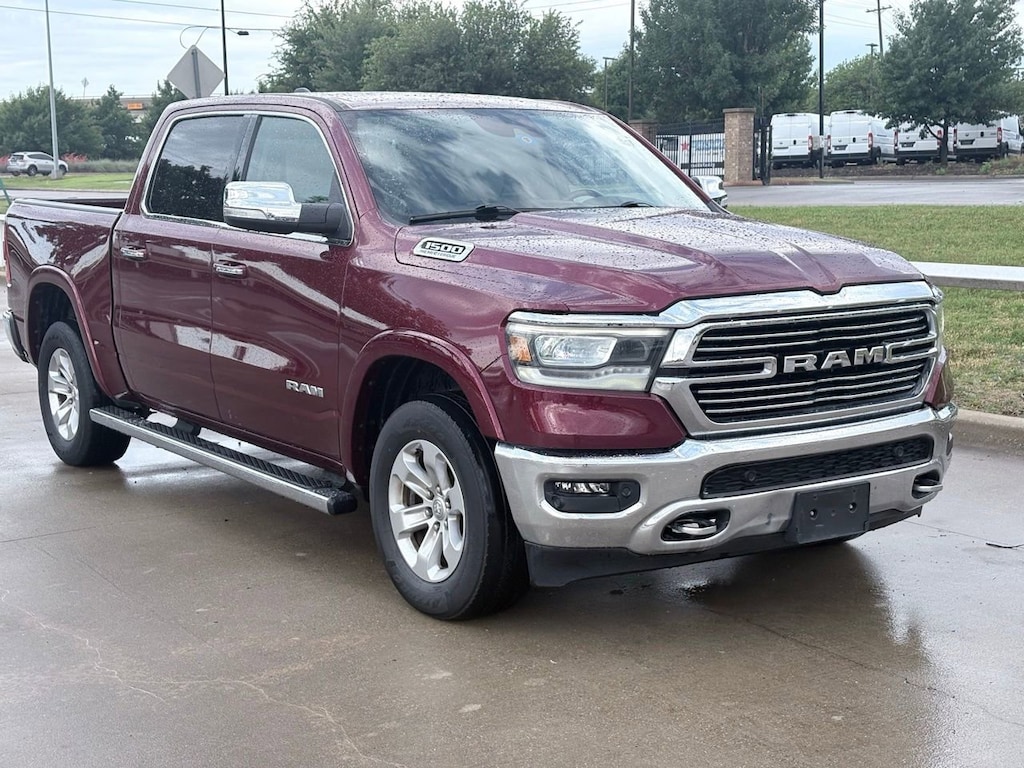 Used 2021 Ram 1500 Laramie Crew Cab 4x4 57 Box Truck Crew Cab