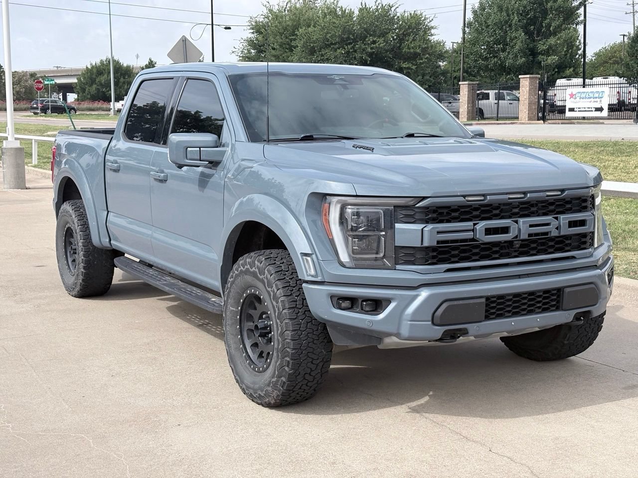 Gray 2023 Ford F-150 Pickup Truck Four-Wheel Drive Automatic