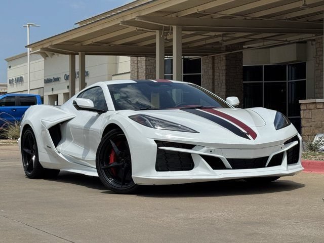 Arctic White 2026 Chevrolet Corvette E-Ray Coupe All-Wheel Drive Automatic