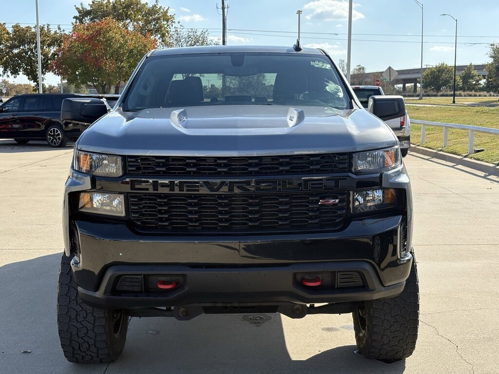 Used 2021 Chevrolet Silverado 1500 Custom Trail Boss Truck Crew Cab