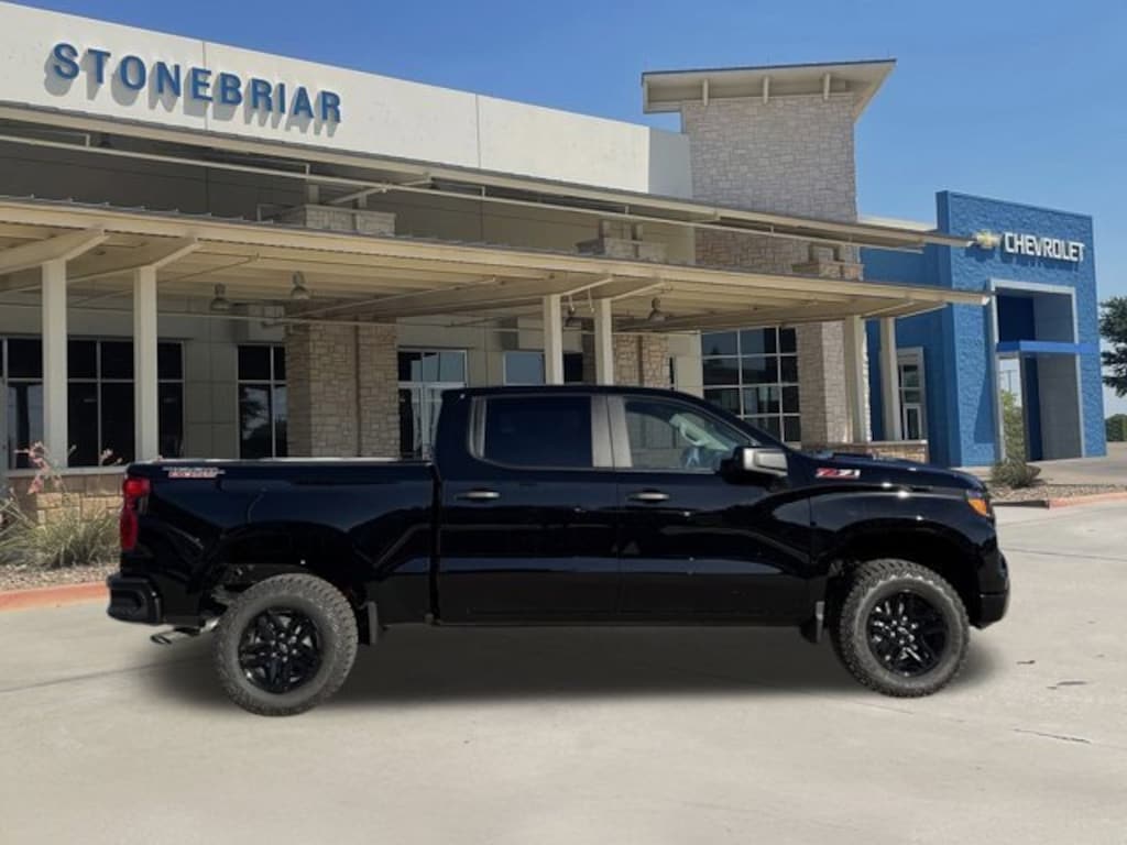 New 2026 Chevrolet Silverado 1500 Custom Trail Boss Truck Crew Cab