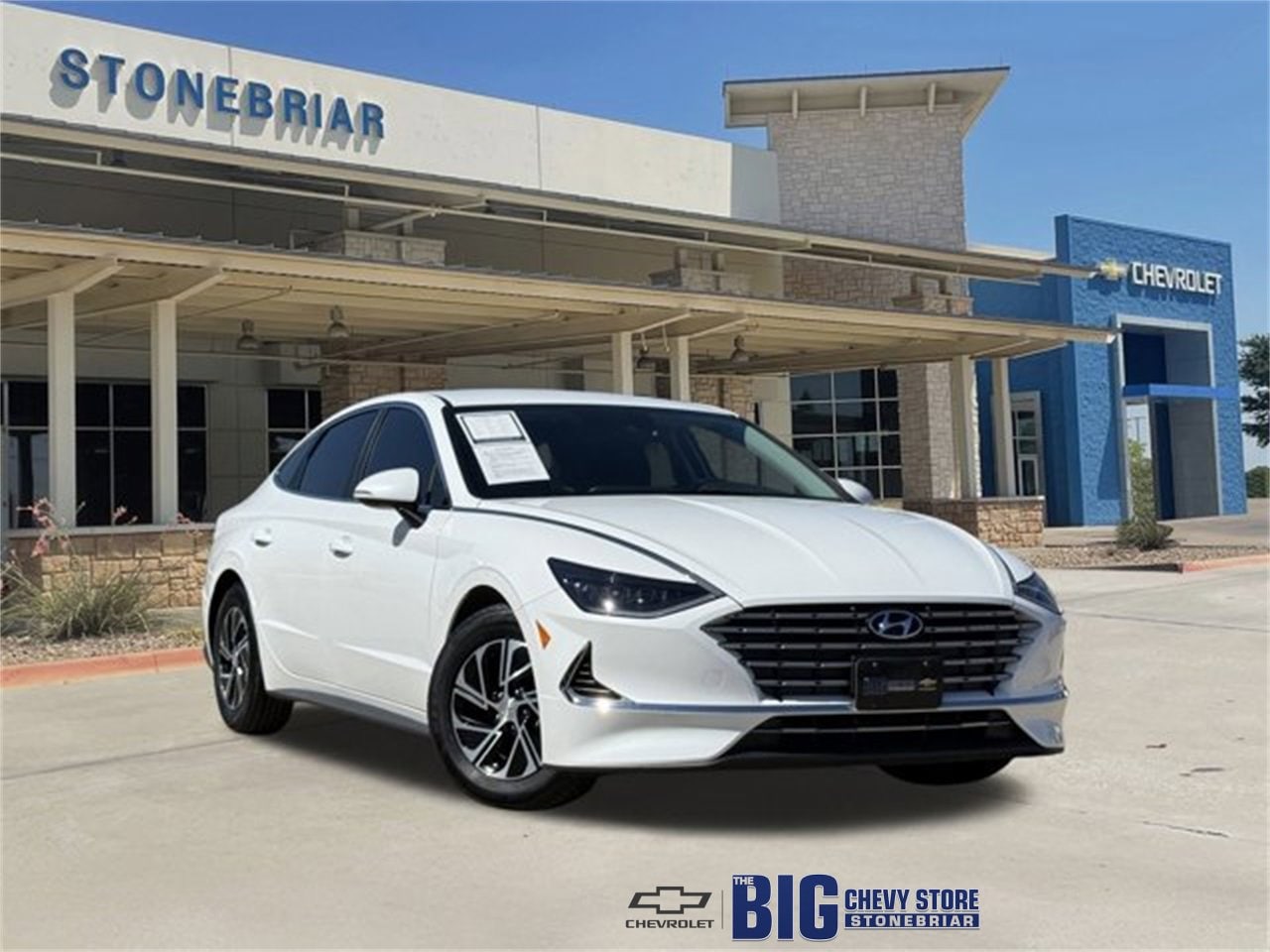 2023 Hyundai Sonata Hybrid Blue