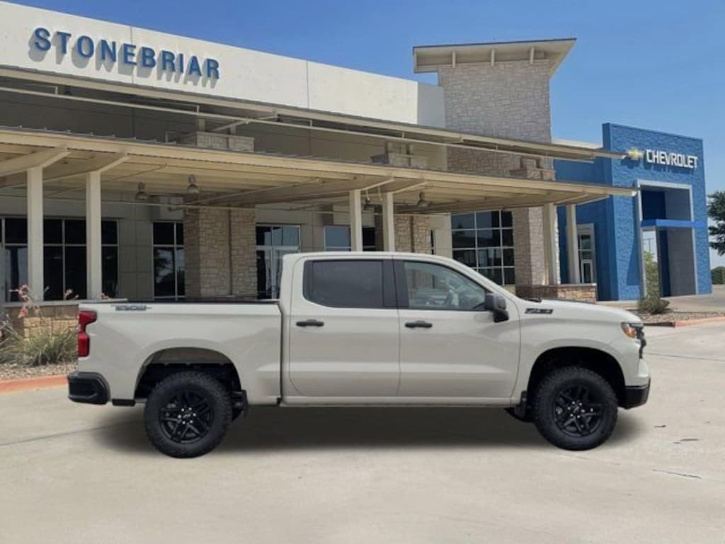 New 2026 Chevrolet Silverado 1500 Custom Trail Boss Truck Crew Cab