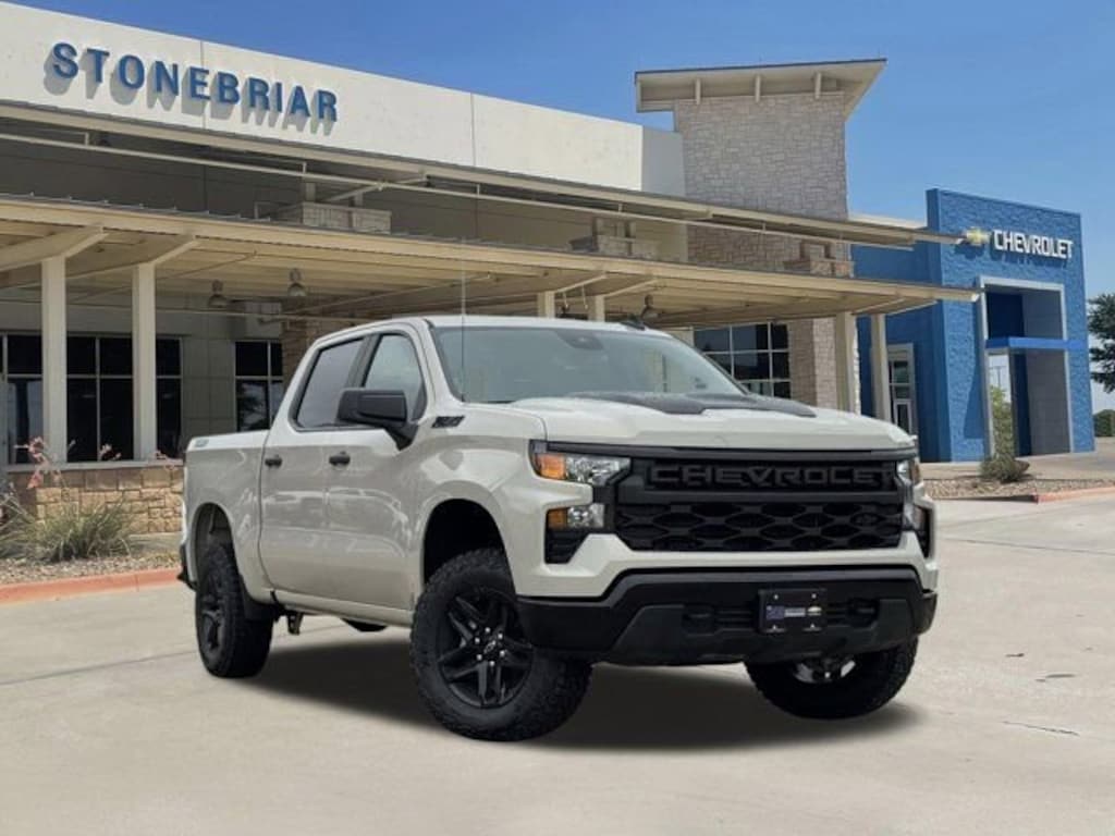 New 2026 Chevrolet Silverado 1500 Custom Trail Boss Truck Crew Cab