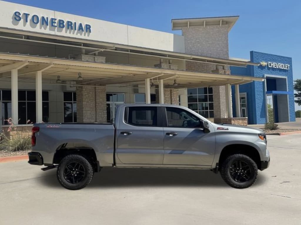 New 2026 Chevrolet Silverado 1500 Custom Trail Boss Truck Crew Cab
