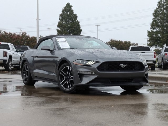 Used 2021 Ford Mustang EcoBoost with VIN 1FATP8UH8M5109652 for sale in Irving, TX