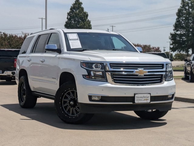 Used 2019 Chevrolet Tahoe Premier with VIN 1GNSKCKC3KR101857 for sale in Frisco, TX