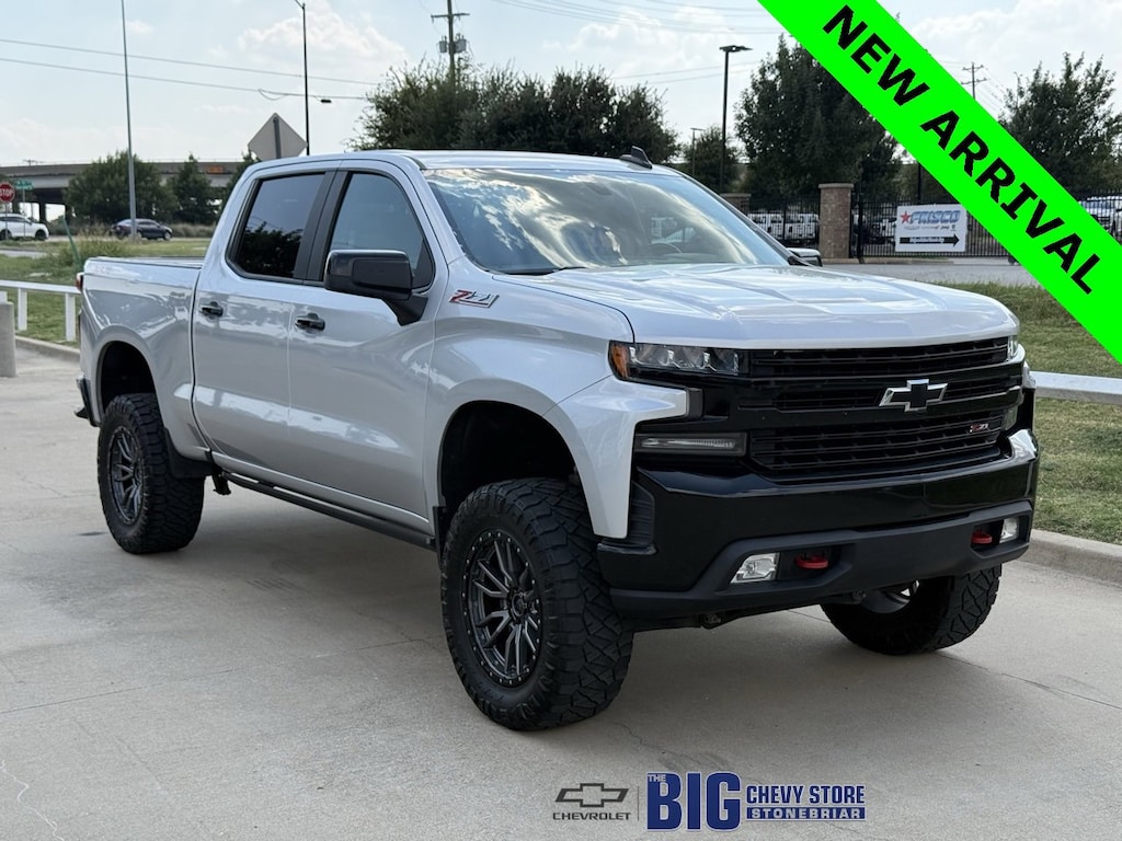 Used 2019 Chevrolet Silverado 1500 LT Trail Boss Truck Crew Cab