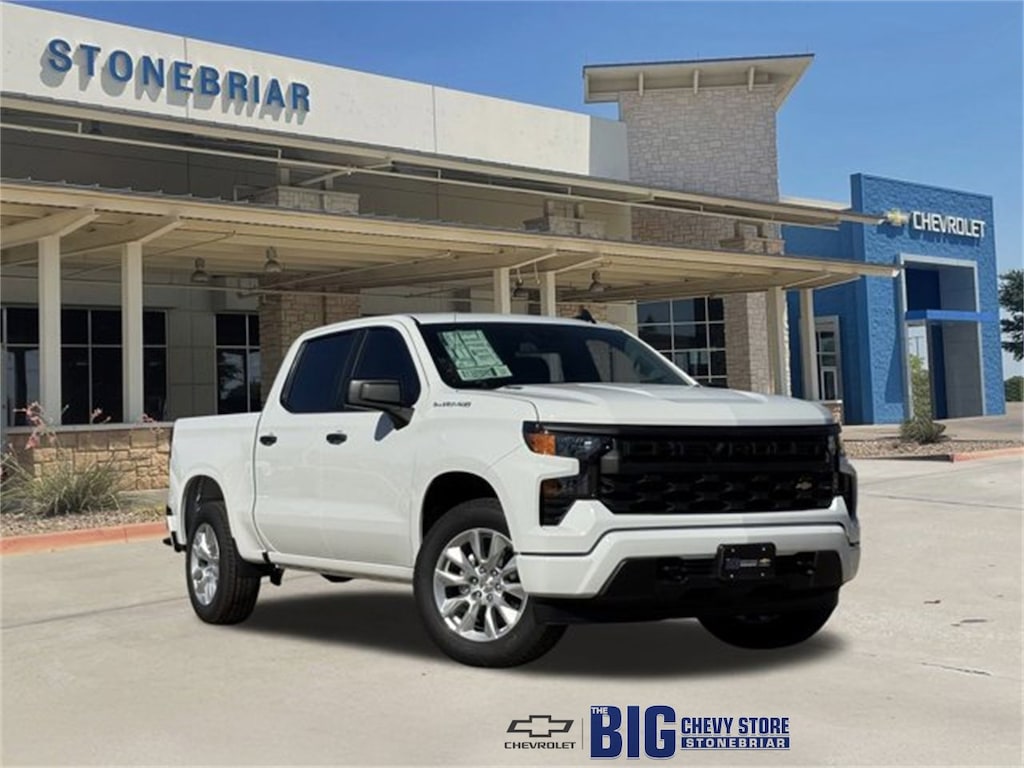 New 2026 Chevrolet Silverado 1500 Custom Truck Crew Cab
