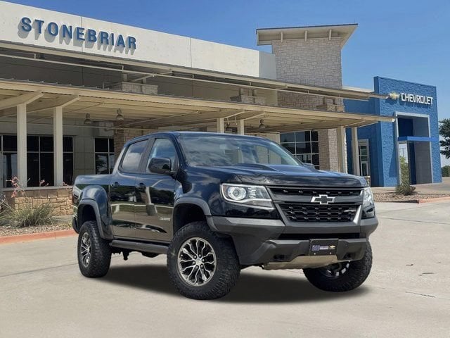 Black 2017 Chevrolet Colorado Pickup Truck Four-Wheel Drive Automatic