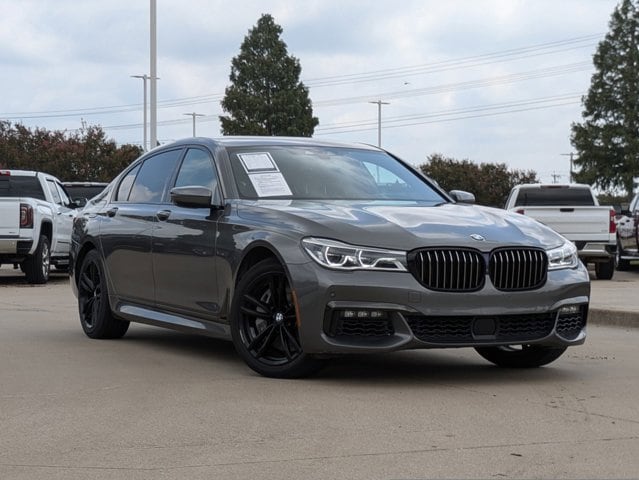 Used 2019 BMW 7 Series 750i with VIN WBA7F2C55KB239743 for sale in Frisco, TX