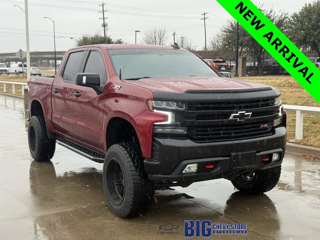 Used 2021 Chevrolet Silverado 1500 LT Trail Boss Truck Crew Cab