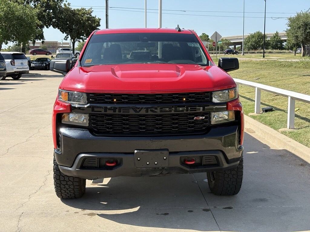 Used 2021 Chevrolet Silverado 1500 Custom Trail Boss Truck Crew Cab