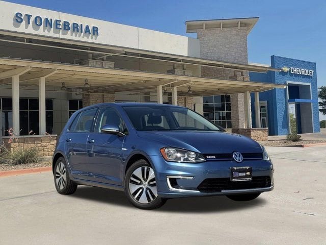 Used 2016 Volkswagen e-Golf e-Golf SE with VIN WVWKP7AU5GW913553 for sale in Frisco, TX
