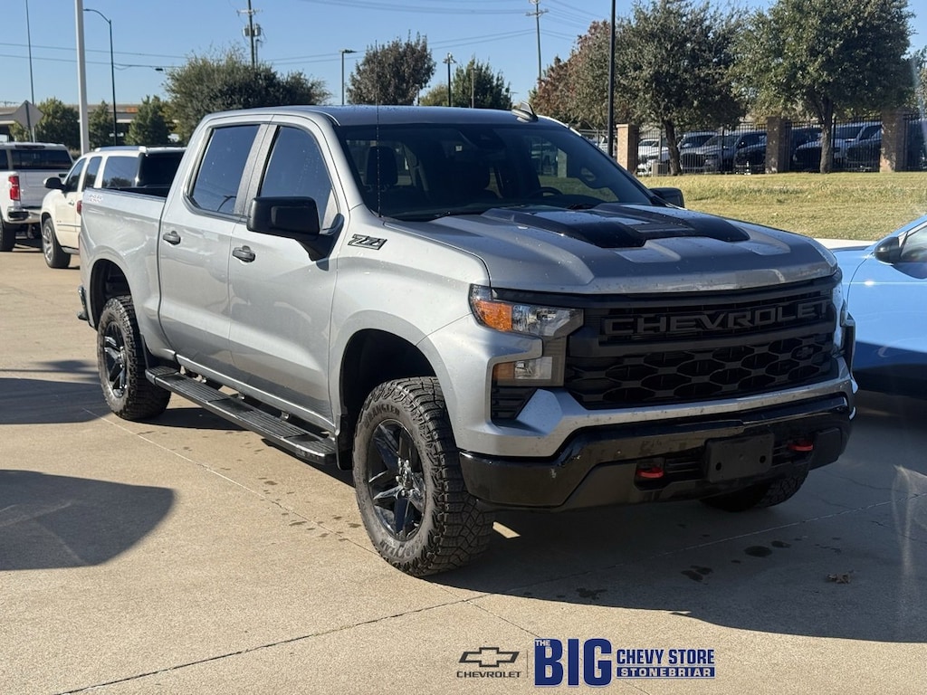 Used 2024 Chevrolet Silverado 1500 Custom Trail Boss Truck Crew Cab
