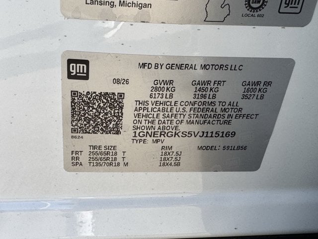2027 Chevrolet Traverse LT - Photo 27